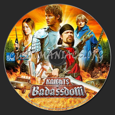 Knights of Badassdom blu-ray label