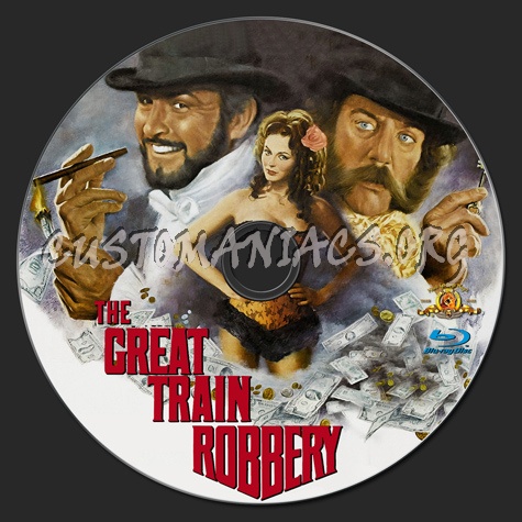 The Great Train Robbery blu-ray label