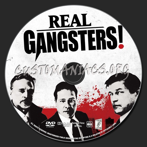 Real Gangsters dvd label