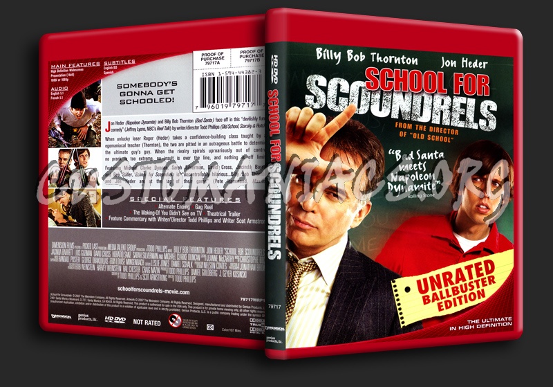 School For Scoundrels dvd cover