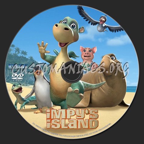 Impy's Island dvd label