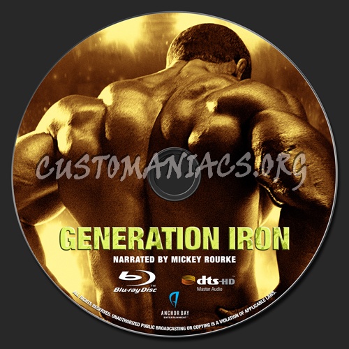 Generation Iron blu-ray label