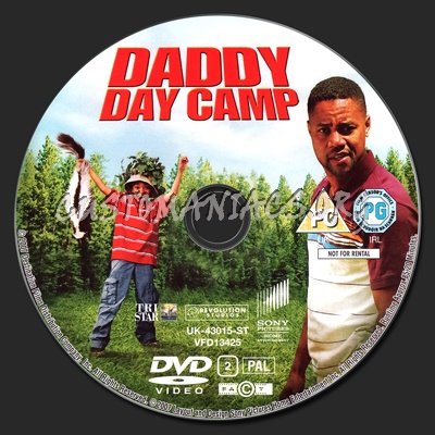 Daddy Day Camp dvd label