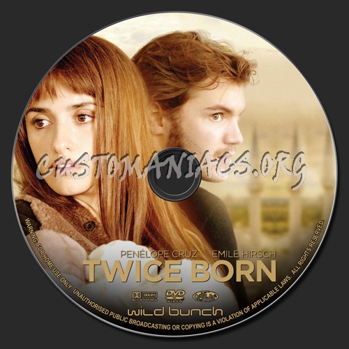 Twice Born dvd label