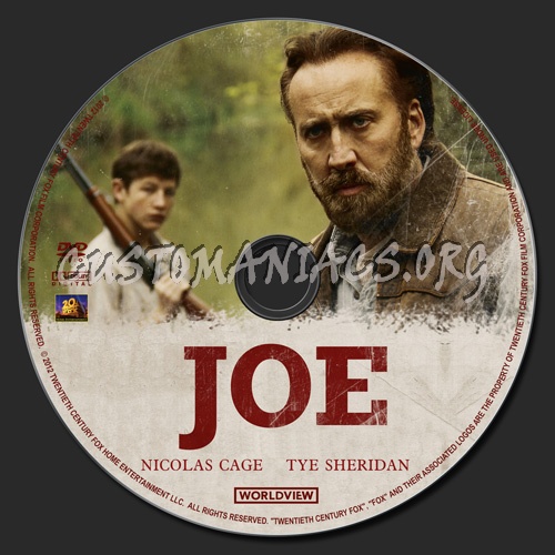 Joe dvd label