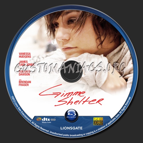 Gimme Shelter blu-ray label