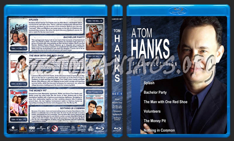 Tom Hanks Film Collection - Set 1 blu-ray cover