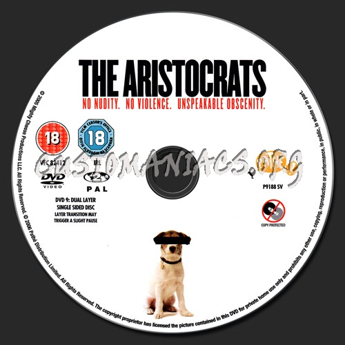 The Aristocrats dvd label