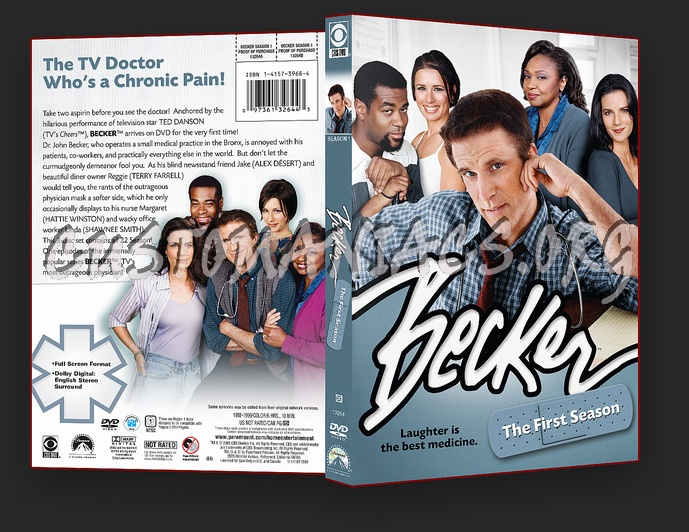 Becker Season 1 dvd cover