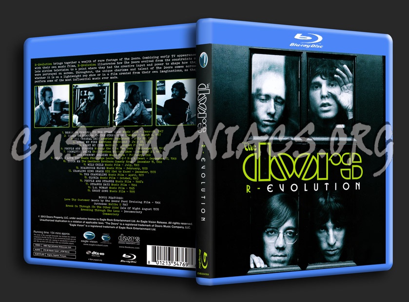 The Doors: R-Evolution blu-ray cover