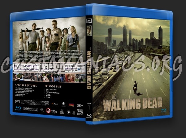 The Walking Dead Season 1 blu-ray cover