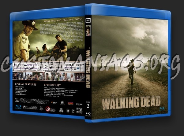 The Walking Dead Season 2 blu-ray cover