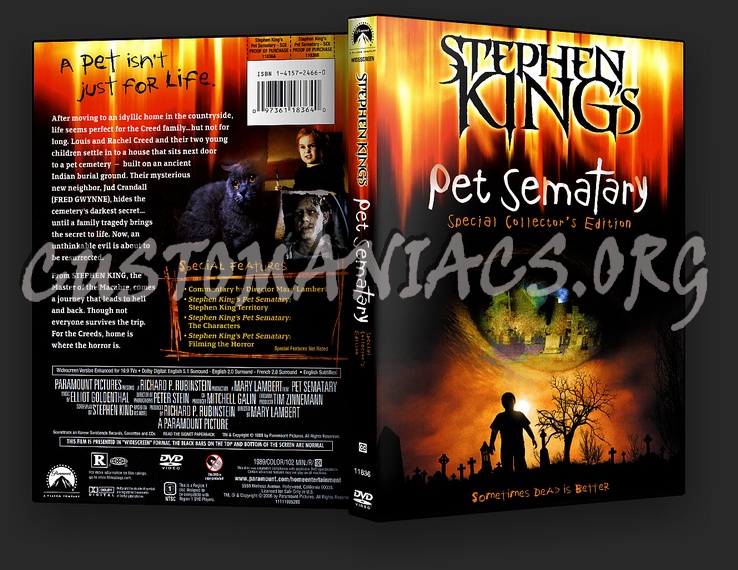 Pet Sematary (Special Collector's Edition) dvd cover
