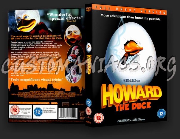 Howard the Duck dvd cover