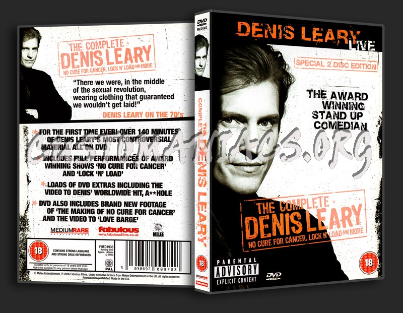 Denis Leary Live - The Complete Denis Leary dvd cover