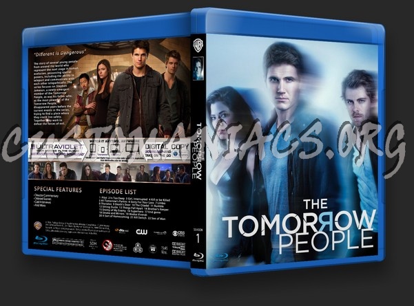 The Tomorrow People Season 1 blu-ray cover