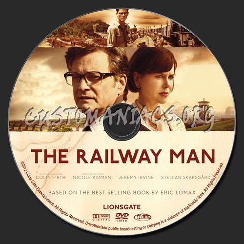 The Railway Man dvd label