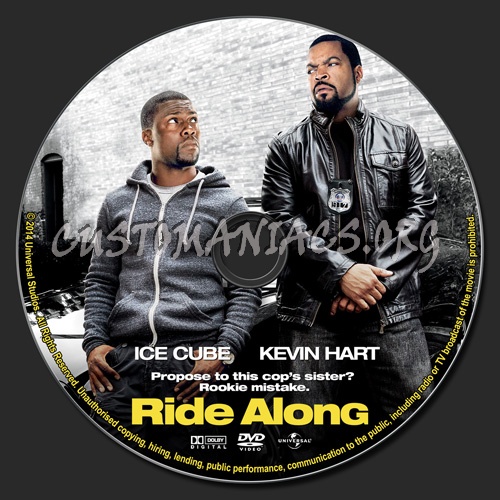 Ride Along dvd label