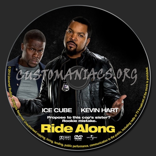 Ride Along dvd label