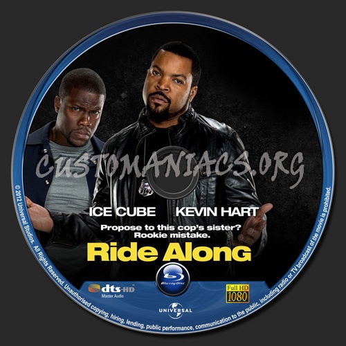 Ride Along blu-ray label