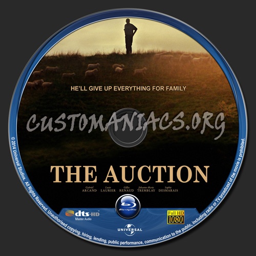 The Auction blu-ray label