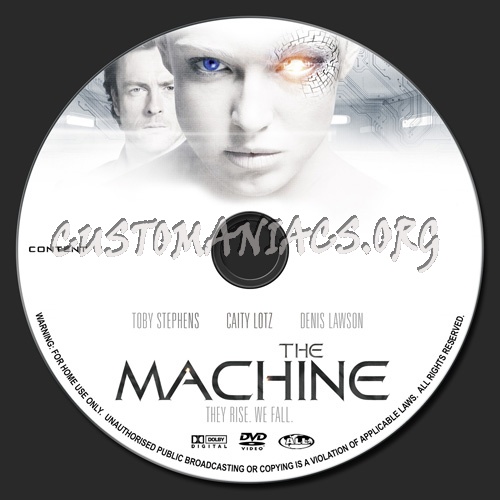 The Machine dvd label