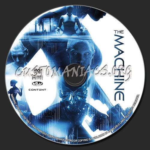 The Machine dvd label