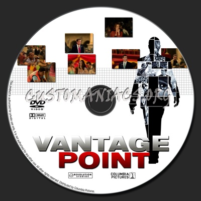 Vantage Point dvd label