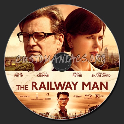 The Railway Man blu-ray label