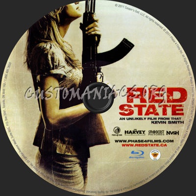 Red State blu-ray label