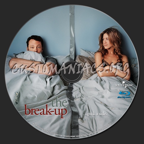 The Break-Up blu-ray label