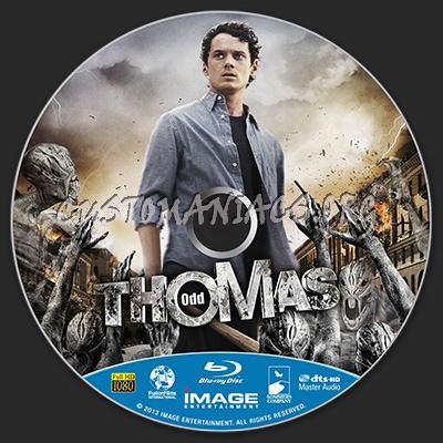 Odd Thomas blu-ray label