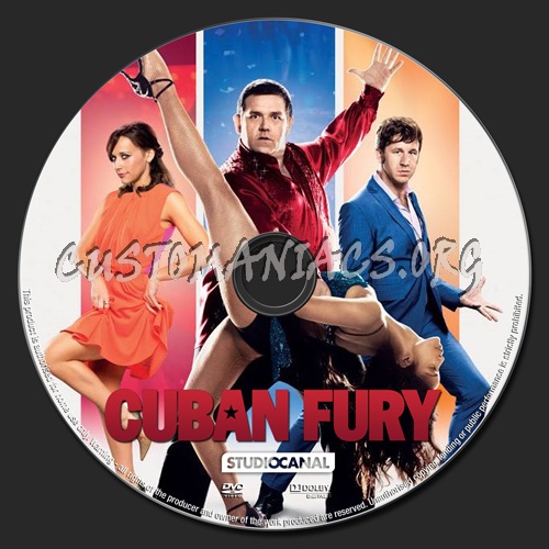 Cuban Fury dvd label