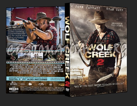Wolf Creek 2 dvd cover