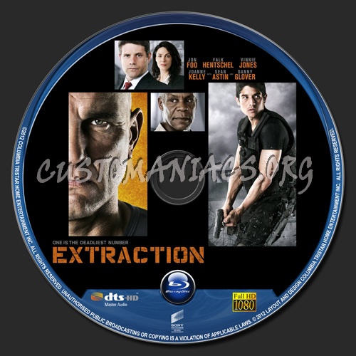 Extraction blu-ray label