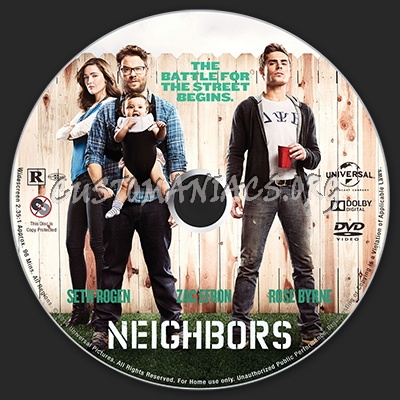 Neighbors dvd label
