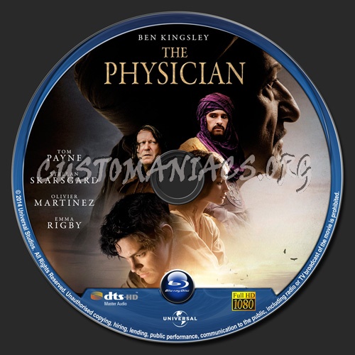 The Physician blu-ray label
