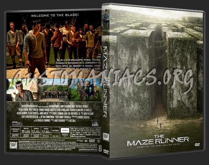 The Maze Runner dvd cover