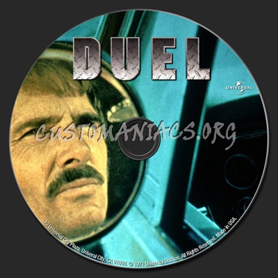 Duel dvd label