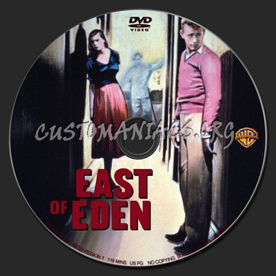 East of Eden dvd label