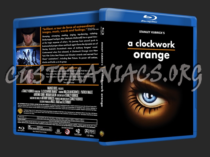 Stanley Kubrick Blu-Ray Collection blu-ray cover