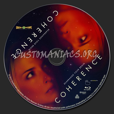 Coherence blu-ray label