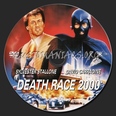 Death Race 2000 dvd label