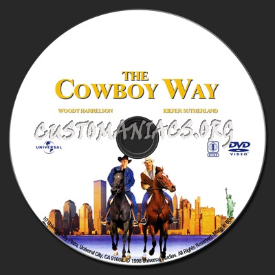 The Cowboy Way dvd label