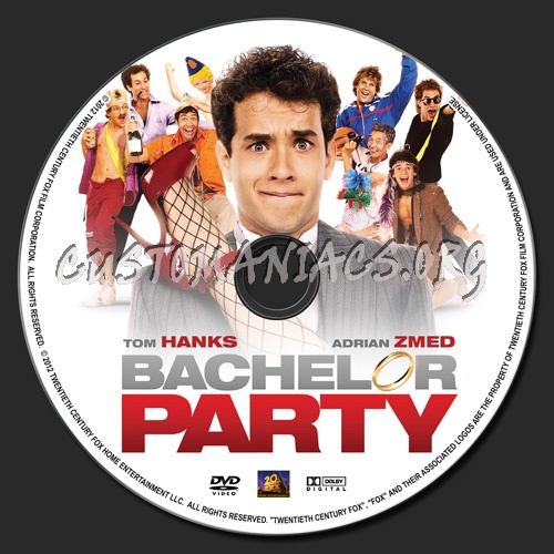 Bachelor Party dvd label