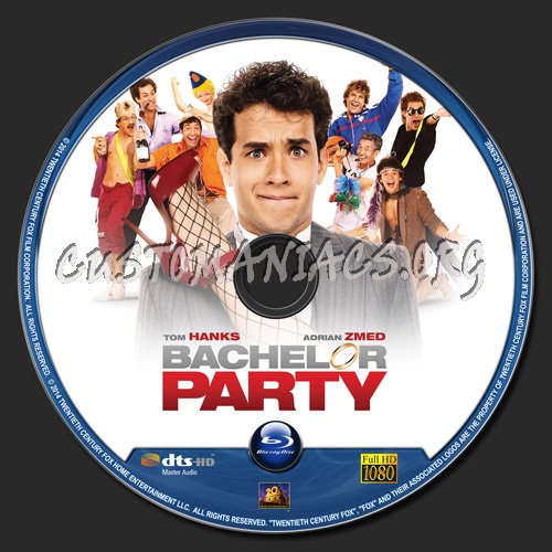 Bachelor Party blu-ray label