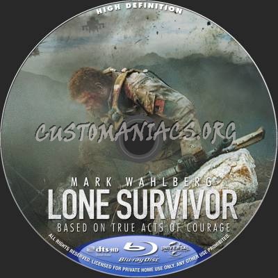 Lone Survivor blu-ray label