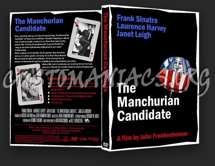 The Manchurian Candidate dvd cover