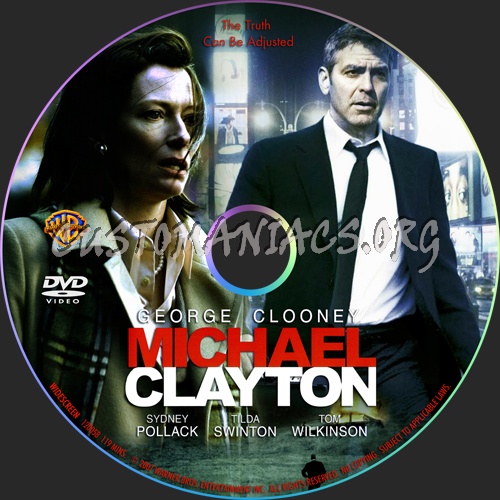 Michael Clayton dvd label