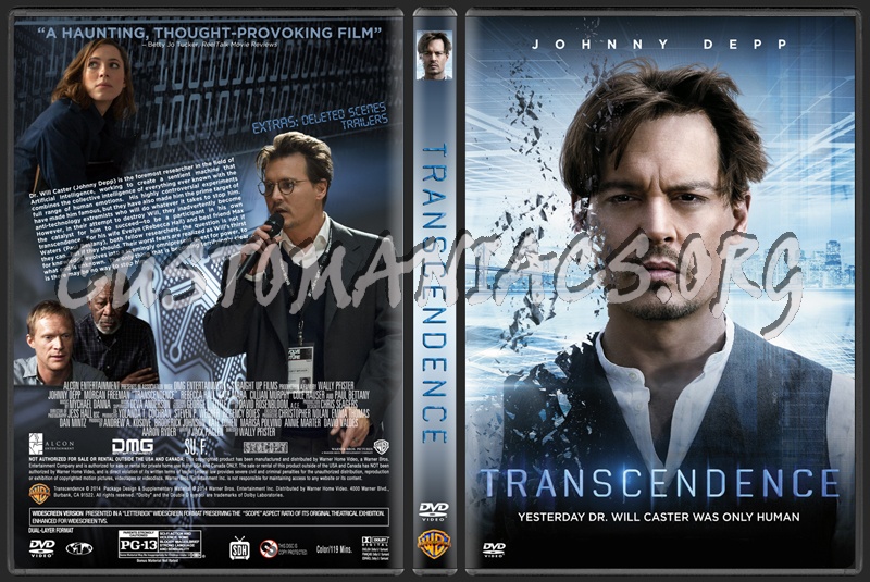 Transcendence dvd cover